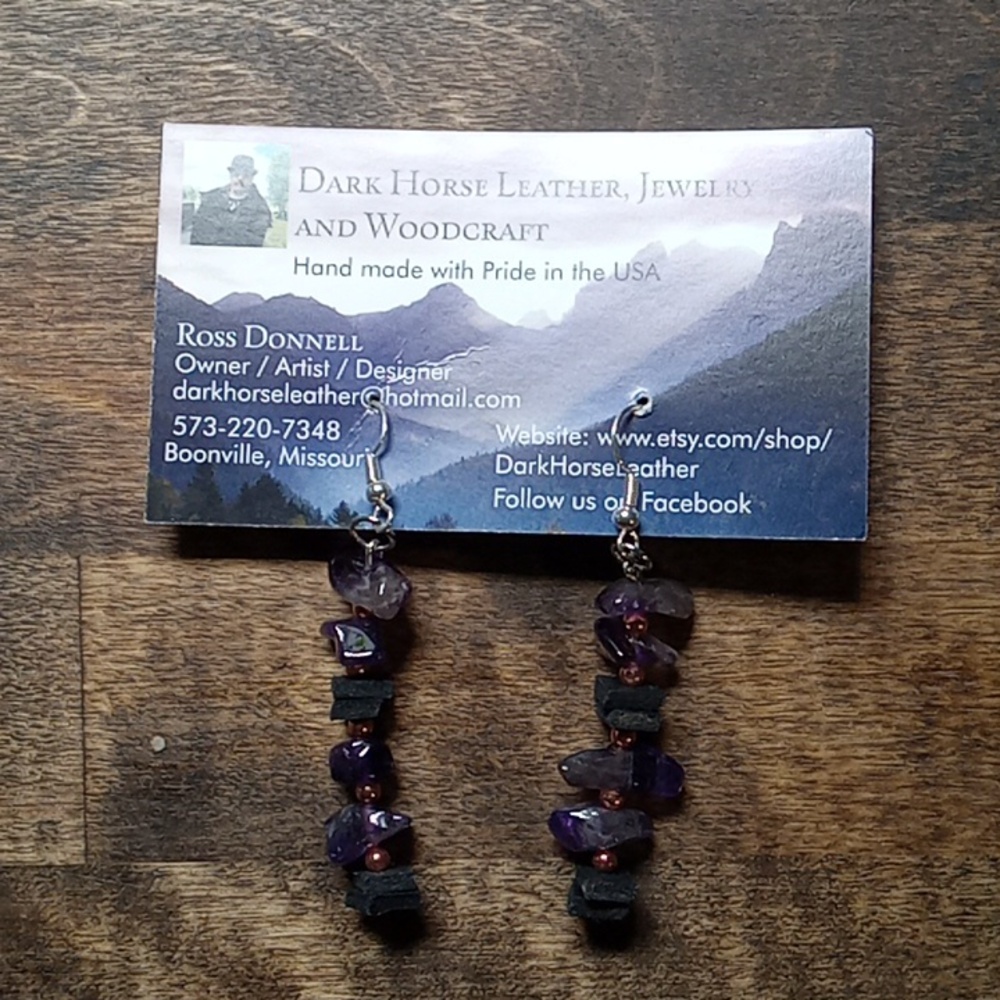 Beaded Dangle Earrings